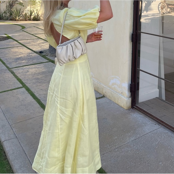 Bardot Malina midi dress in sunshine - Picture 6 of 6